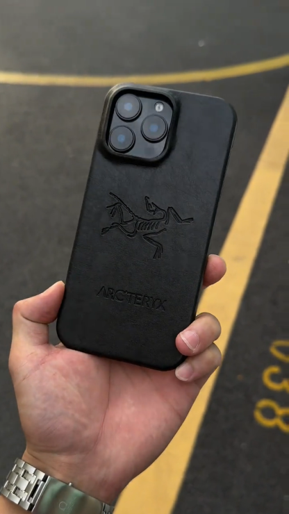 始祖鳥皮質鋼印防摔手機殼-ZUIHANG SHOP